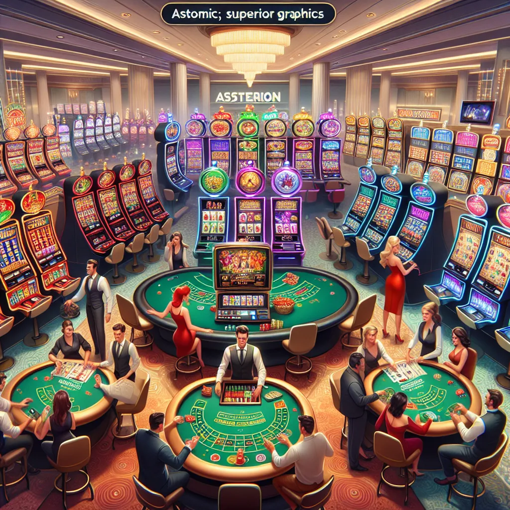 Les jeux disponibles sur Asterion Casino